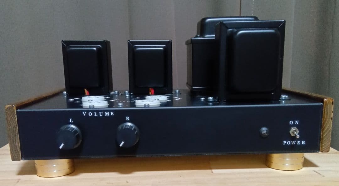 6L6GCシングル真空管アンプ　自作　年末特価中!