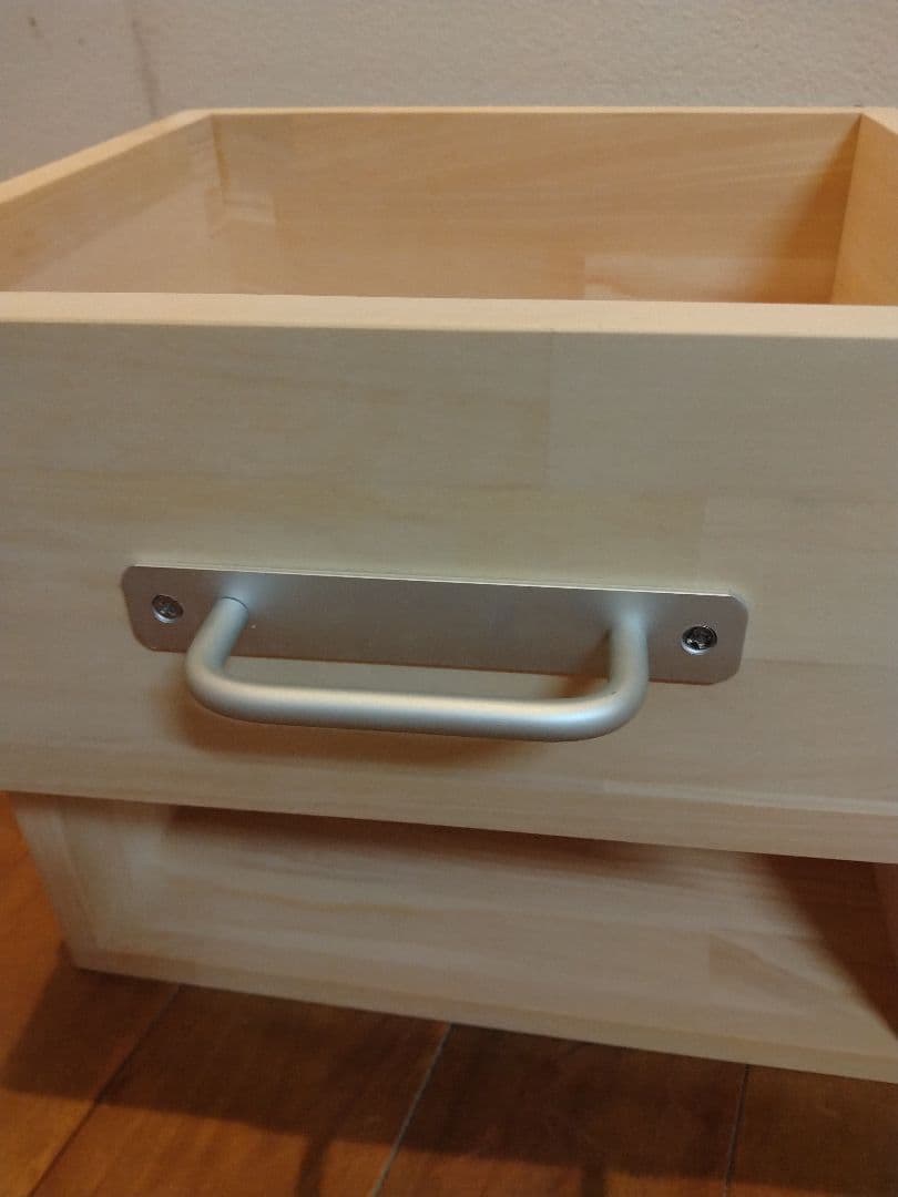 木製　ハンドメイド　オーダー　ロの字　引き出し　棚　シェルフ　ラック