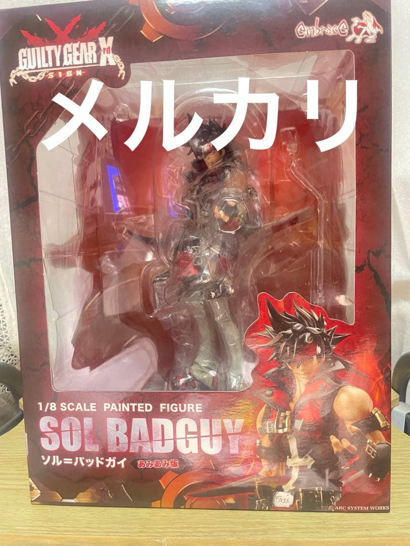 【あみあみ版】 ギルティギアXrd ソル=バッドガイ 1/8 フィギュア