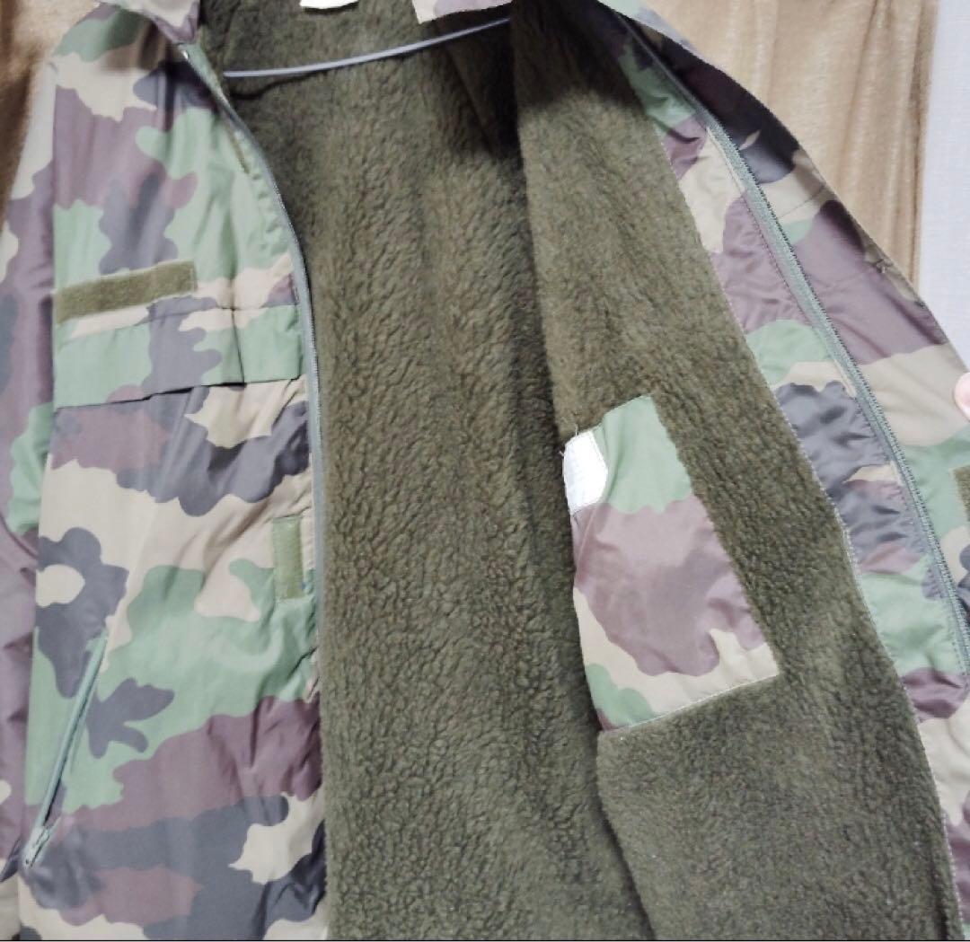 迷彩ジャケット フリースライニング
