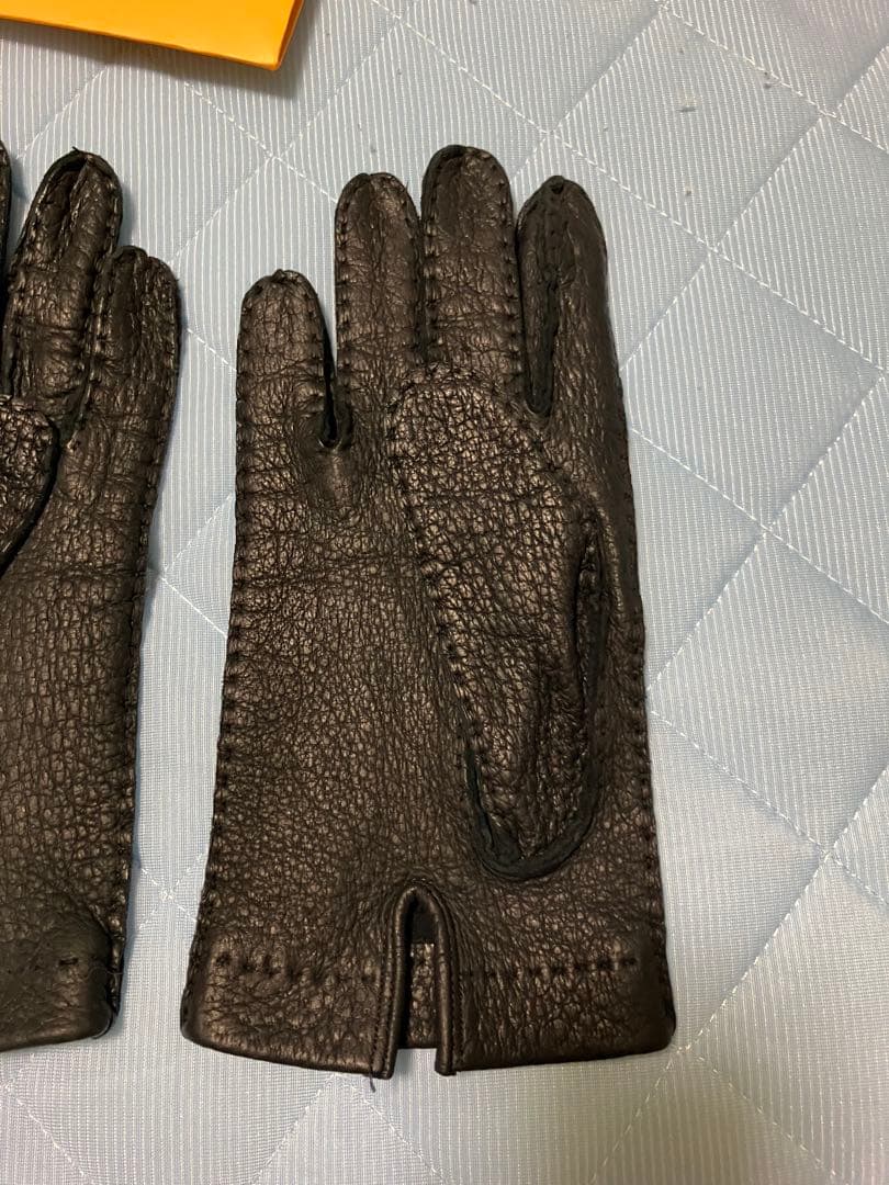 み*た様 メローラ　グローブ　手袋　ペッカリー　黒