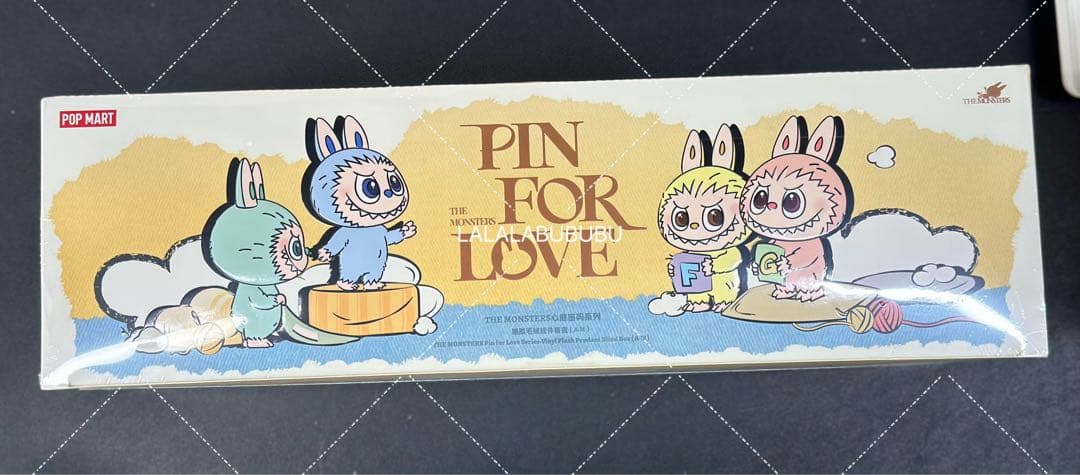 正規品ポップマート ザ モンスターズ ピンフォーラブ シリーズ ぬいぐるA-M
