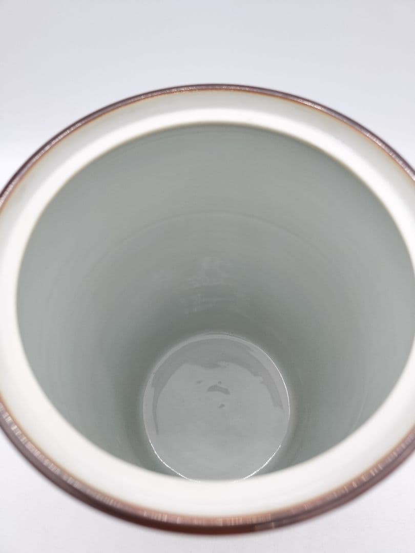 c537 【新品・未使用】細水指 染付 竹 平安手塚祥堂 茶道具