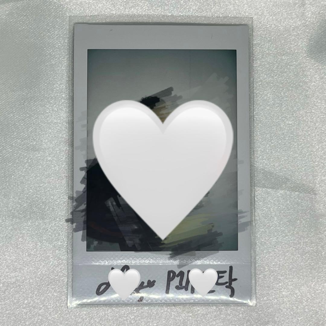 P1Harmony インタク チェキ ポラロイド 直筆サイン入り