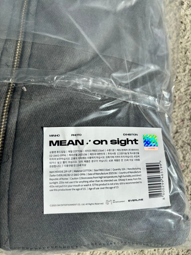 SHINee ミンホ　写真展　MEAN:on sight 韓国購入　トレカ付き❣️