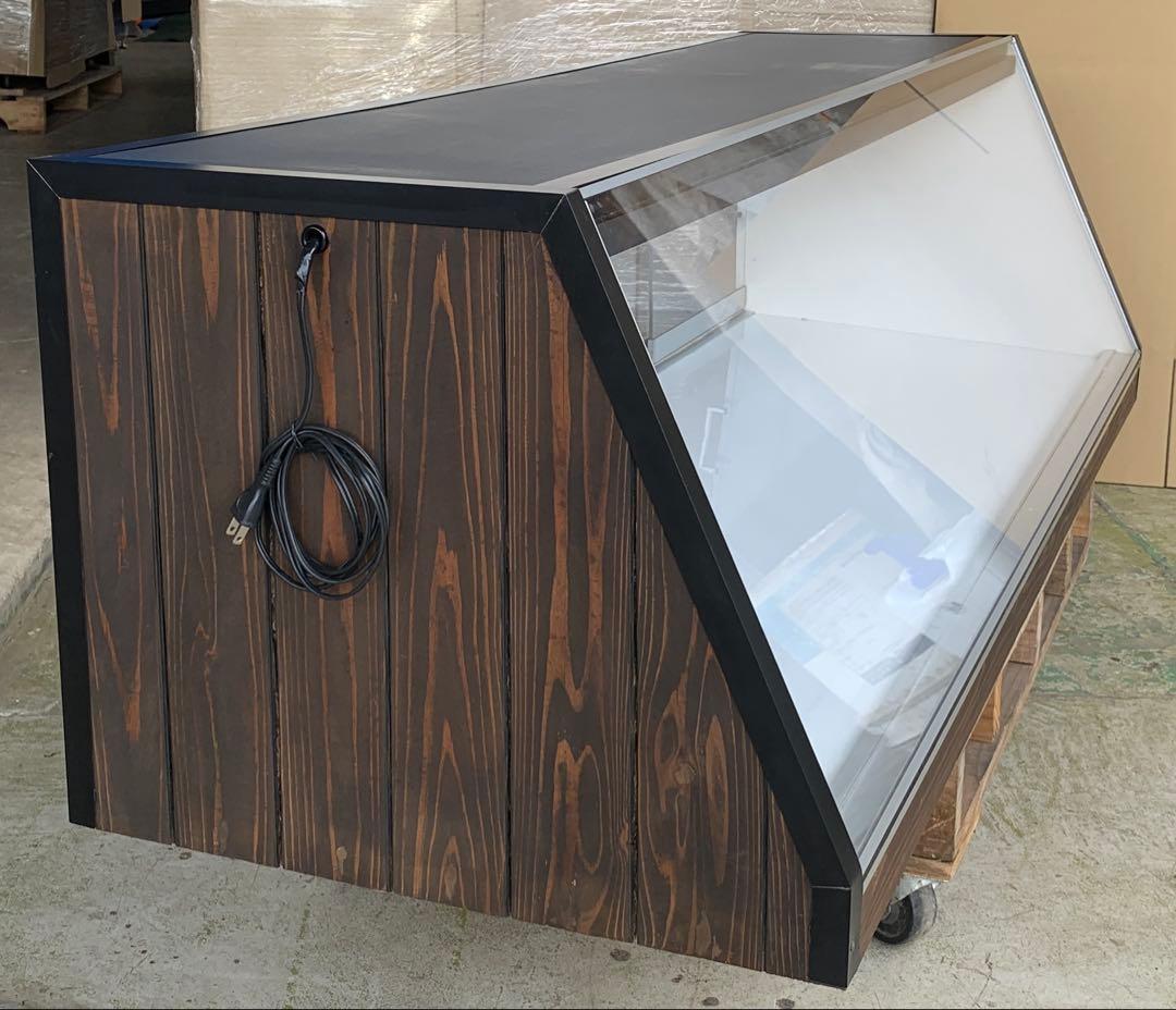 卓上型 アクリル製 陳列ショーケース LEDライト付き 業務用 ディスプレイ