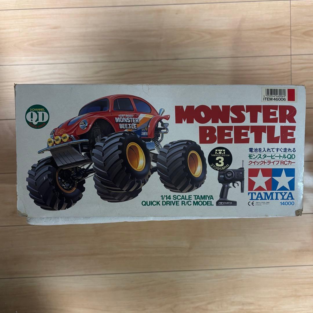 TAMIYA ラジコンカーMONSTER BEETLE 1/14 スケール完動品