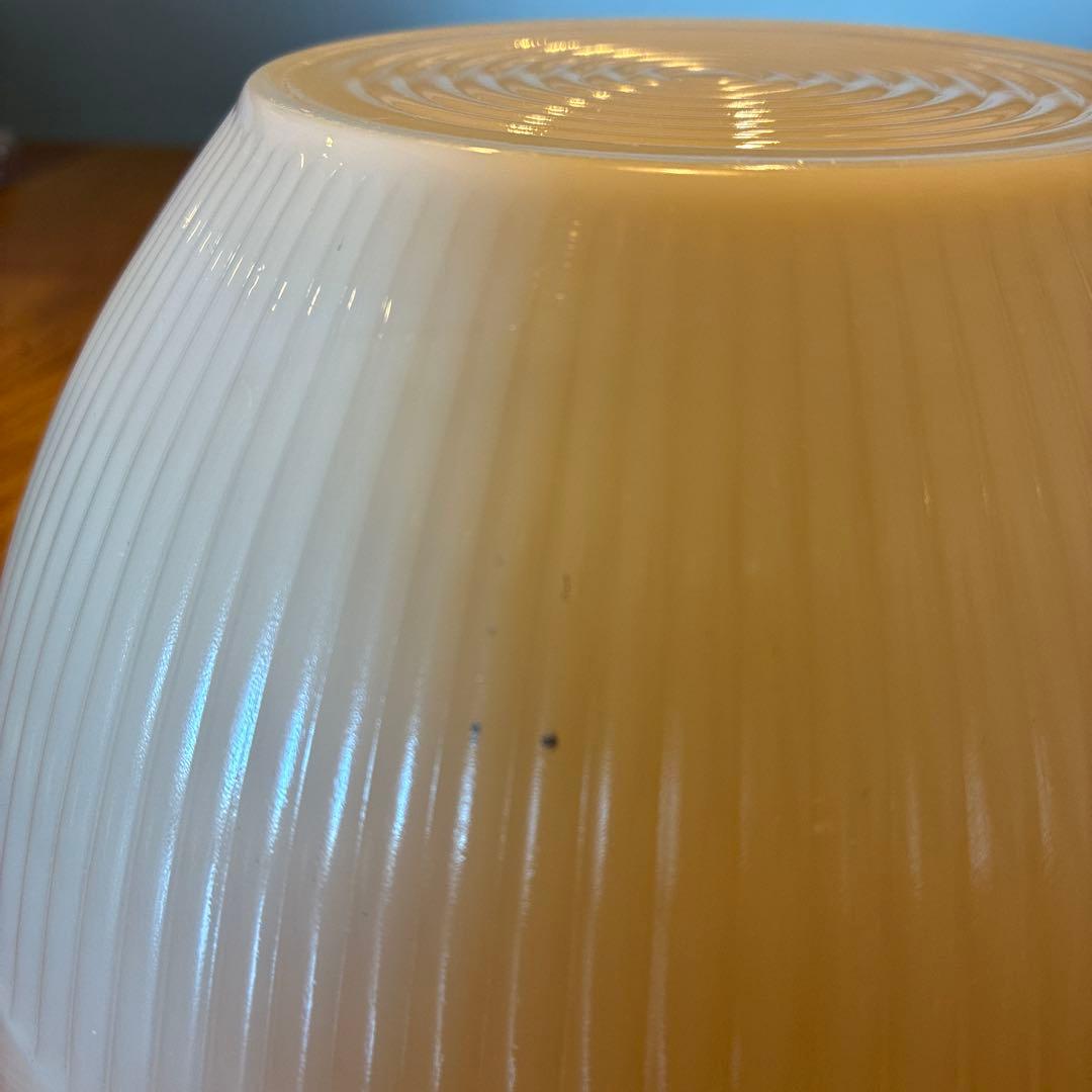 ファイヤーキング　リブドボウル　アイボリー