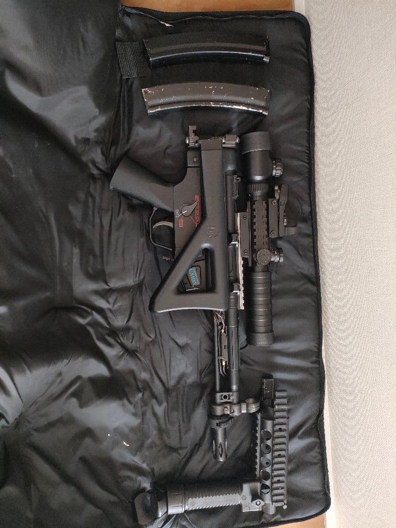 MP5 RAS 電動ガン カスタム済 マガジン2本、その他付属品付き