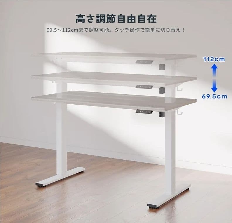 FLEXISPOT 電動昇降デスク 120x60cm