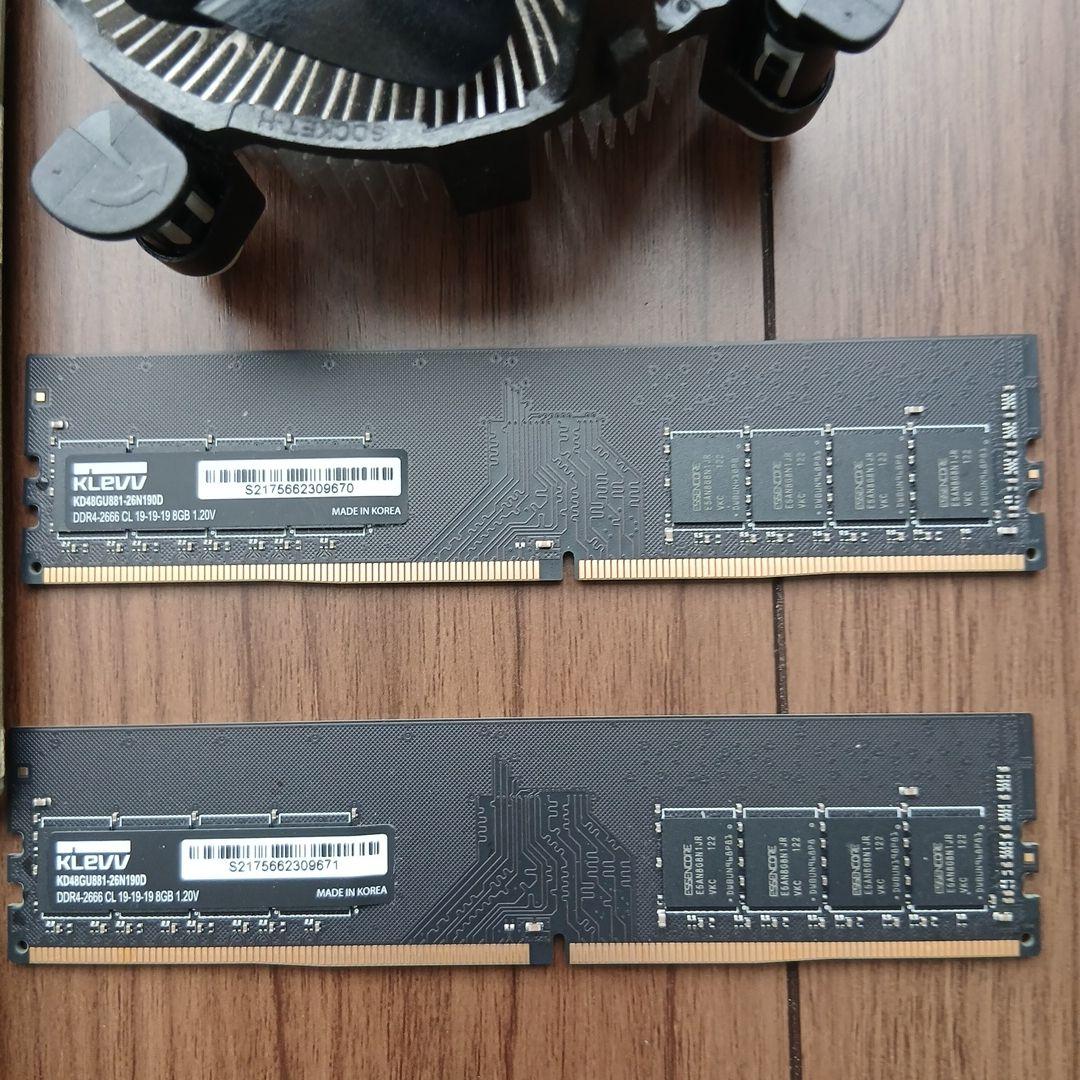 MSI Z490 マザーボード& i5 10400F ＆メモリ16GB セット