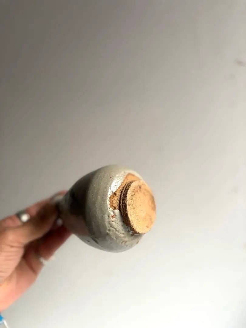 722 田中佐次郎 山瀬窯 絵唐津徳利 酒器 唐津焼 茶道 茶道具 民芸 未使用