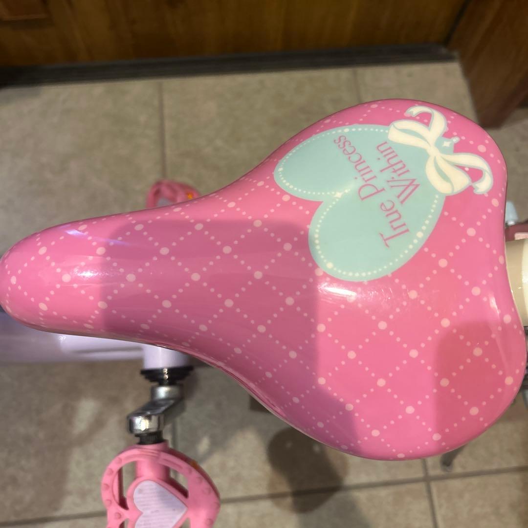 アイデス ゆめかわプリンセス自転車 18インチ ヘルメット プロテクターセット