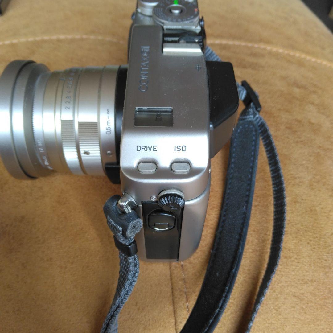 CONTAX G1 ストロボ付きカメラ