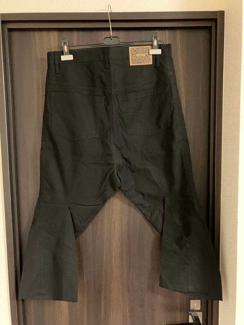 NEMETH ブラック サルエルパンツ