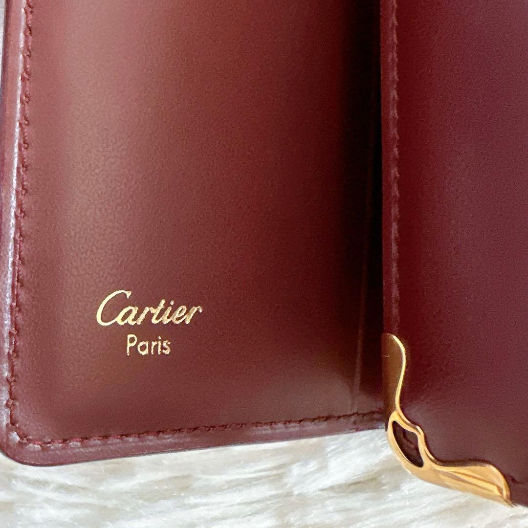 未使用 カルティエ マストライン レザー 6連キーケース