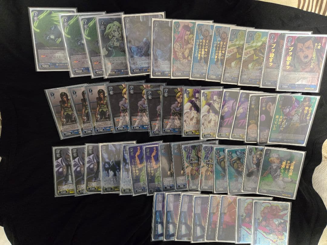 ジョジョの奇妙な冒険 ヴァイスシュヴァルツ　2デッキ デッキパーツ