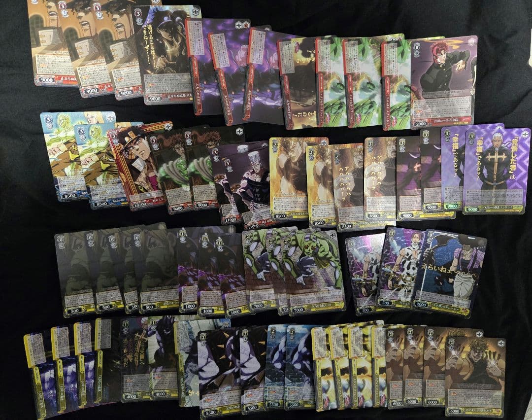 ジョジョの奇妙な冒険 ヴァイスシュヴァルツ　2デッキ デッキパーツ