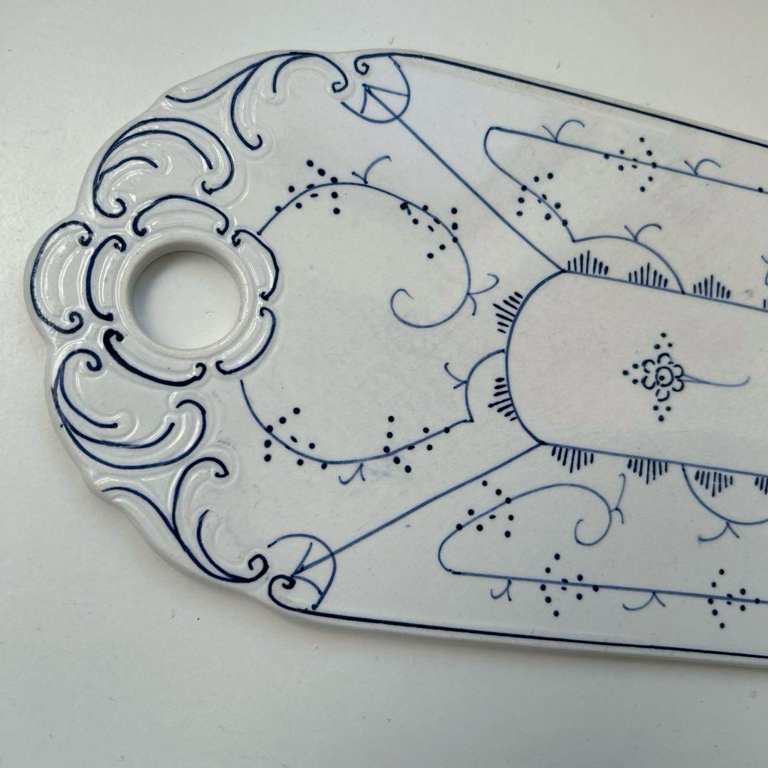 ビレロイボッホ　アンティーク　サキソニー柄　カッティングボード　ブロカント