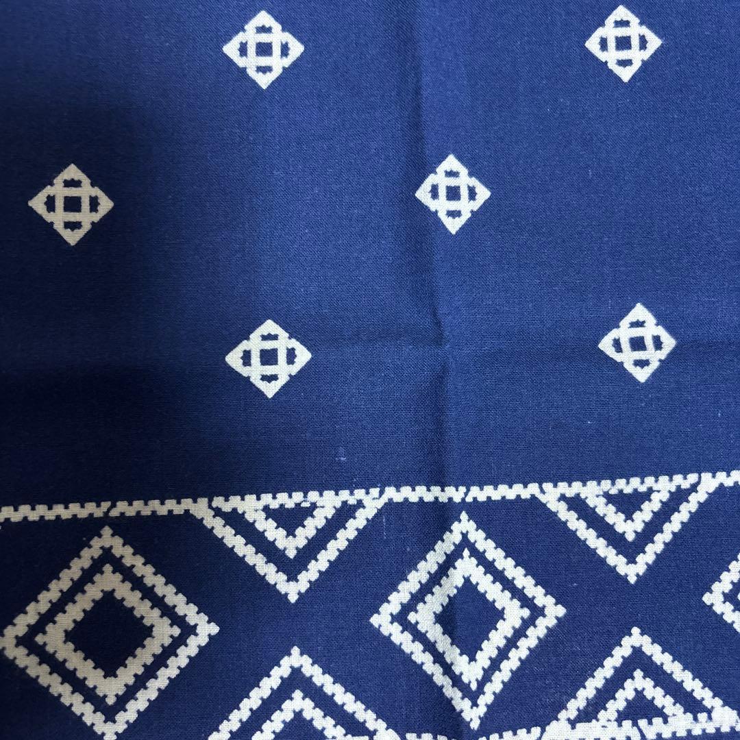 30s40s ヴィンテージバンダナ　エレファントブランド　両耳 下鼻