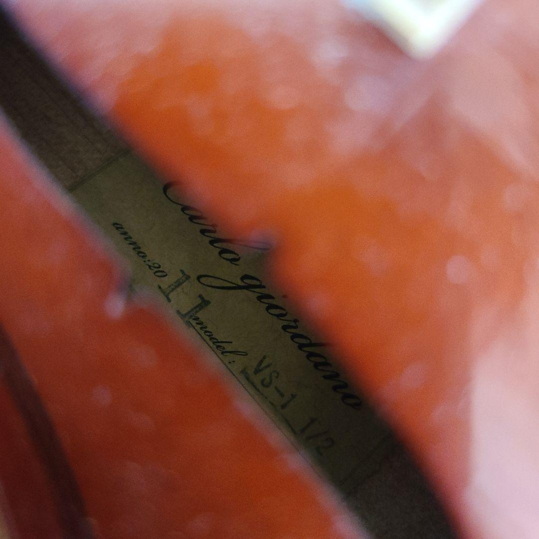 1/2 バイオリンケース シルバー ハードケース