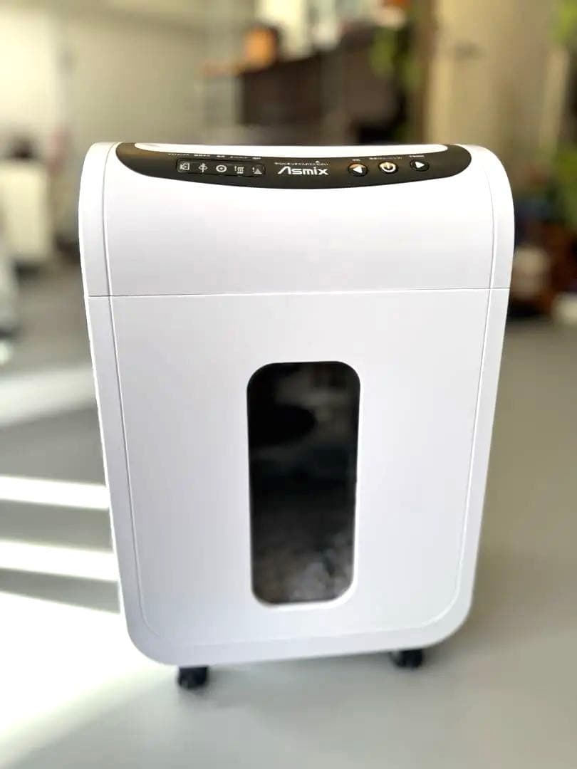 【専用品】 Asmix シュレッダー ホワイト　ほぼ未使用