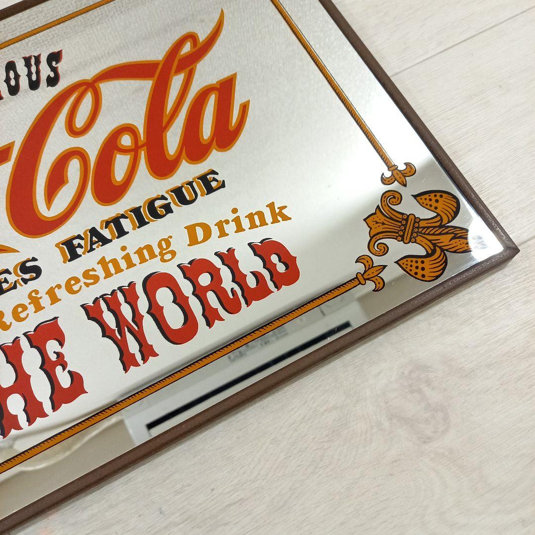 コカ・コーラ パブミラー アンティーク 昭和レトロ