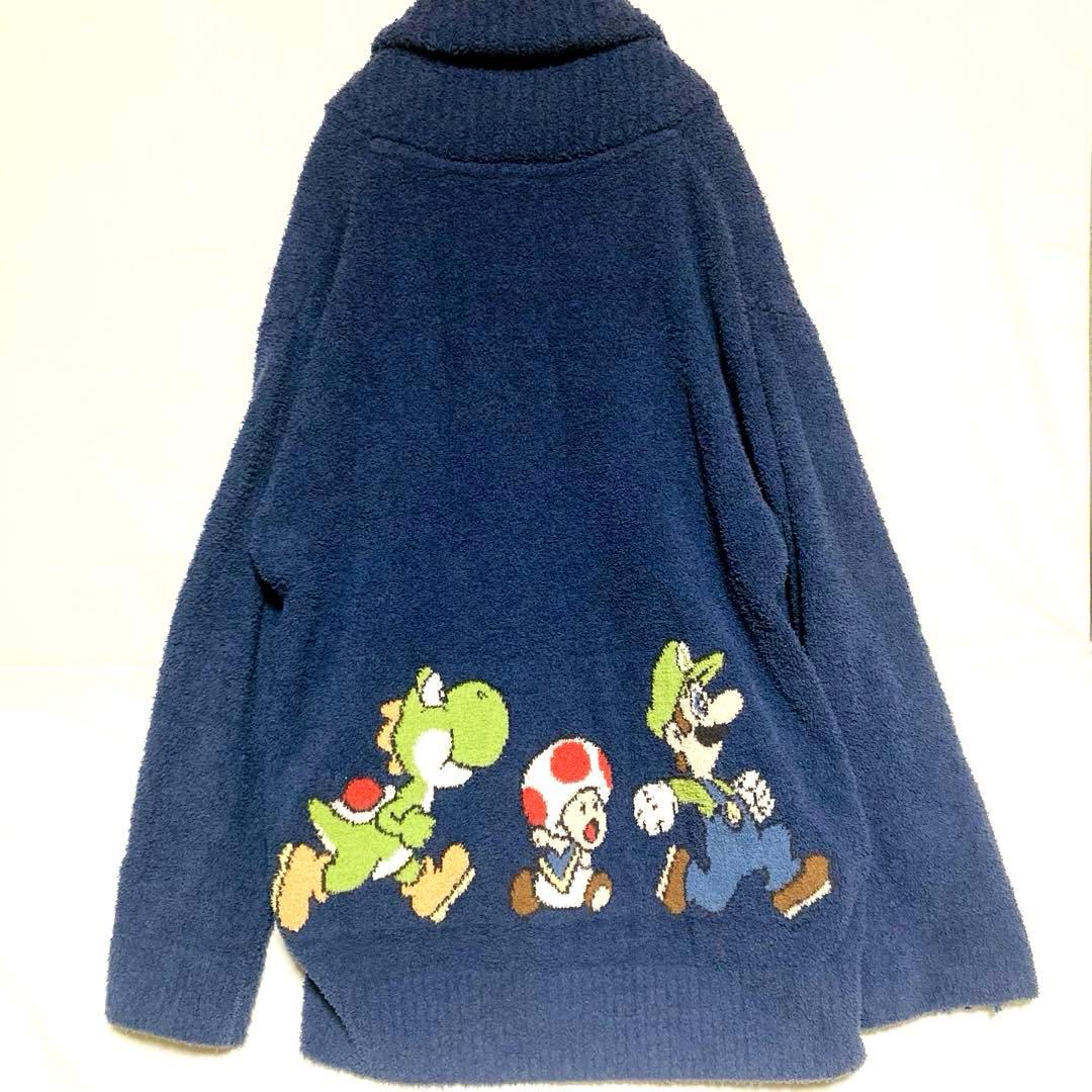 ジェラートピケ × マリオ ベビモコ カーディガン ユニセックス ルームウェア