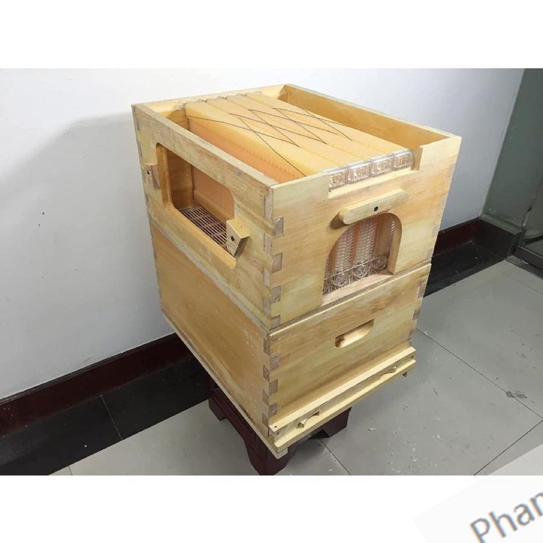 大人気ミツバチ 巣箱 蜜蜂巣箱 4個  養蜂器