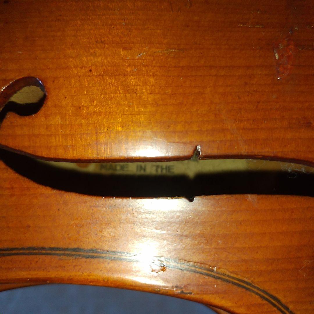ジャンク品　バイオリン ヴァイオリン 楽器 弦楽器 音楽 中華人民共和国製造