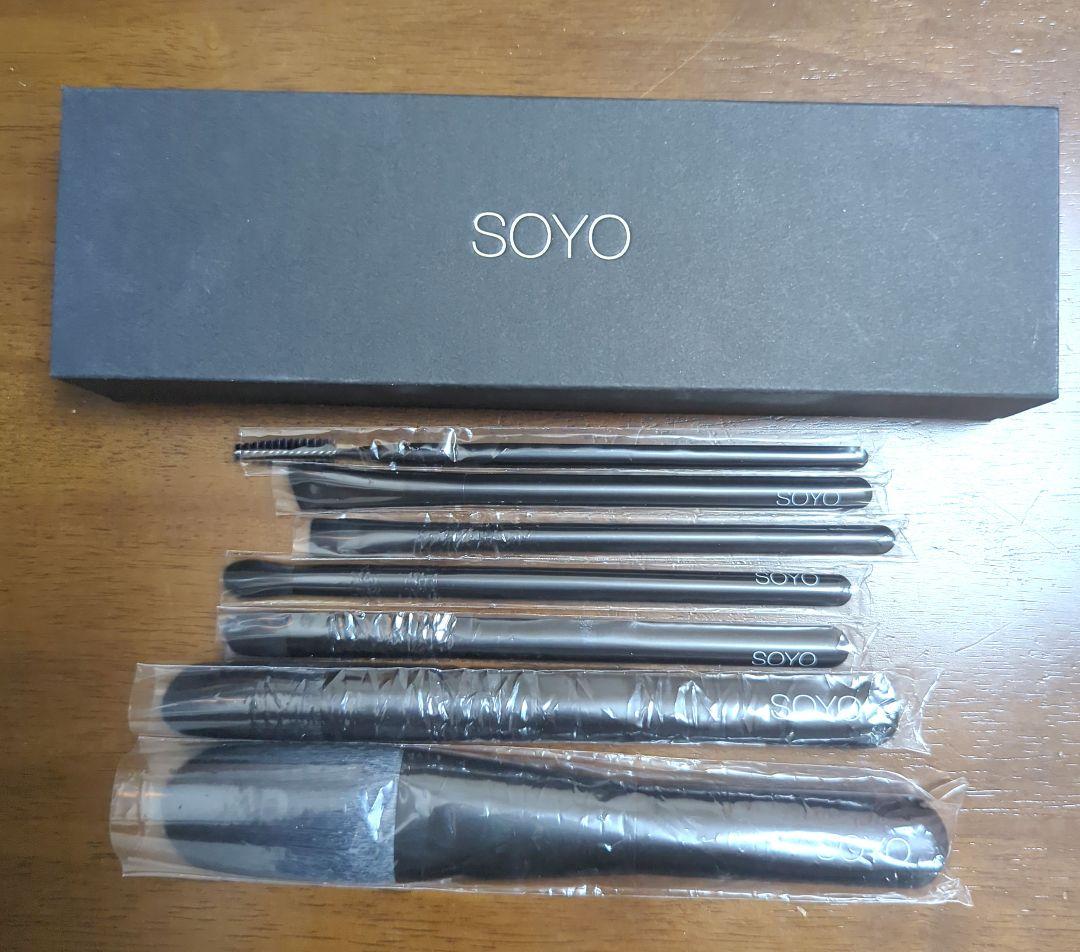 【未使用】初期 SOYO メイクブラシ7本セット