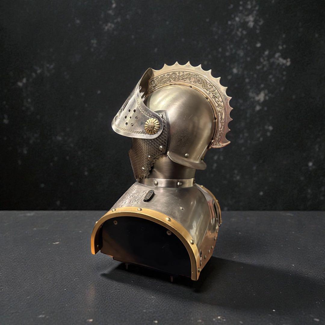 d*s様 ニッカ 鎧 兜 甲冑 西洋 騎士 アンティーク 洋風 胸像 置物 昭和