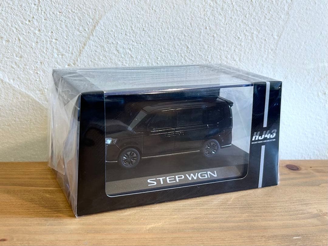 HONDA ステップワゴン e:HEV 1/43 クリスタルブラック ミニカー