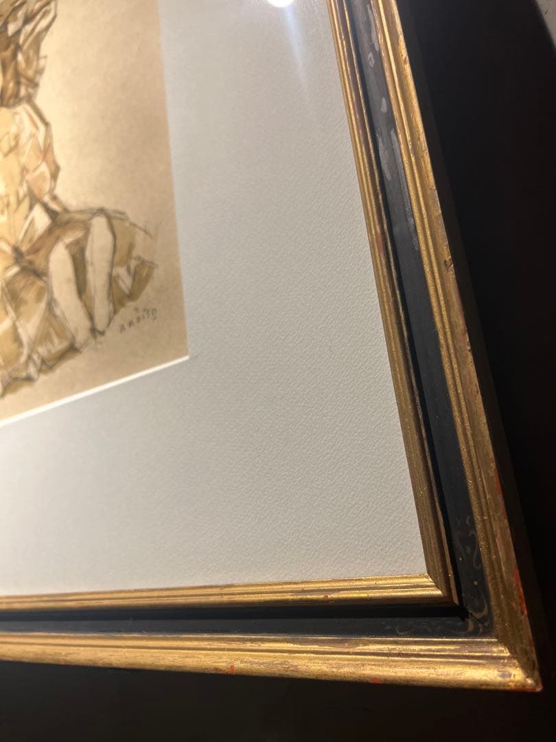 他の人発送×小磯良平【antiqueDole】lithograph