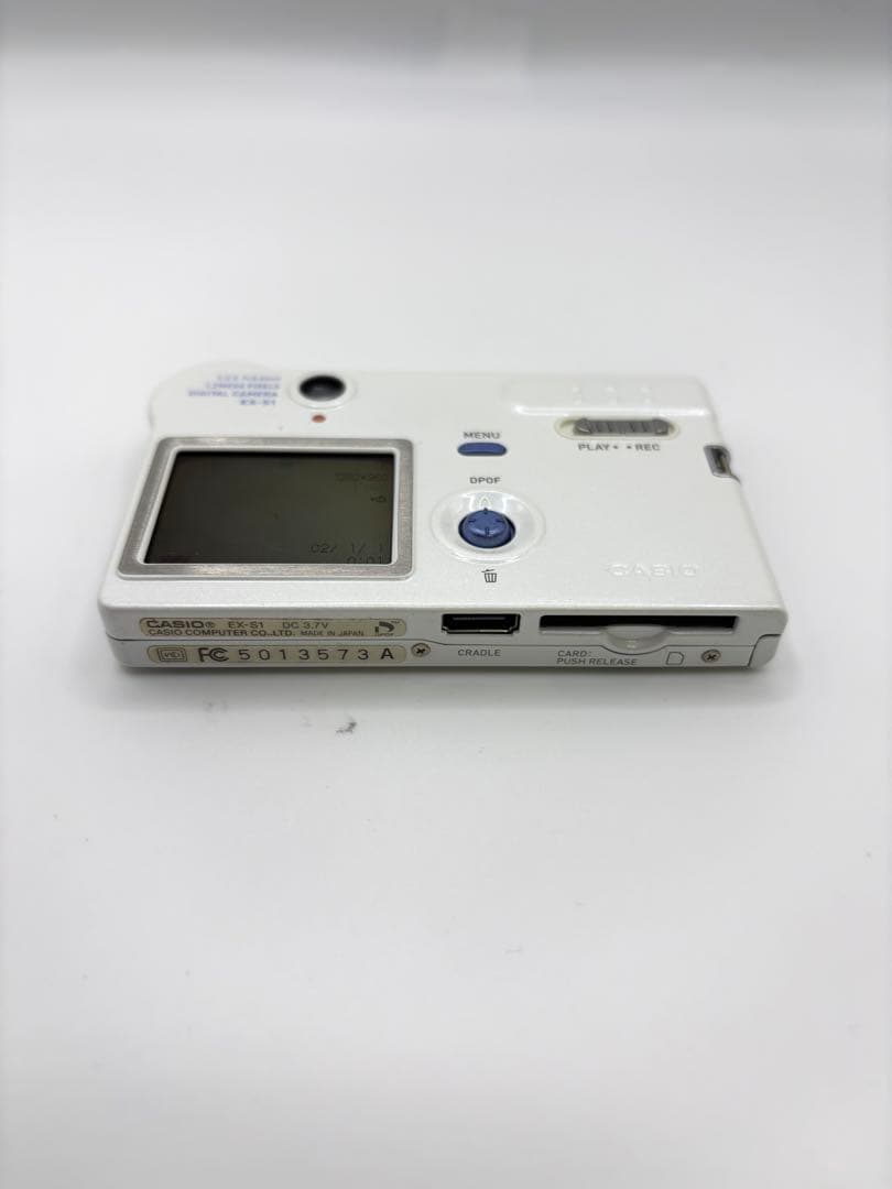 【動作品】CASIO EXILIM EX-S1 ホワイト