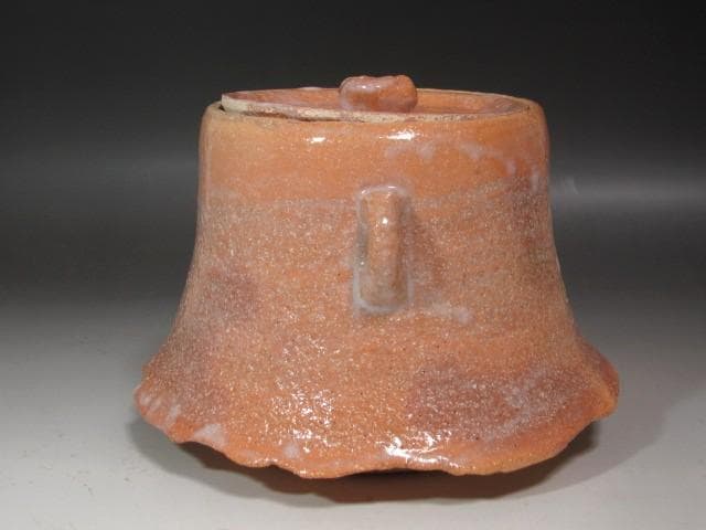 ★　中村宗林　陶釜　裏千家　十四代　淡々斎の花押がございます★x590