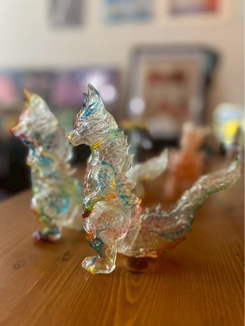 Frog Tree Candie Bolton 和狐龍　ソフビ　2体セット