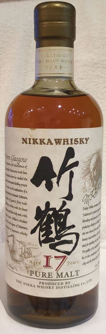 NIKKA WHISKY 竹鶴17年 ピュアモルト
