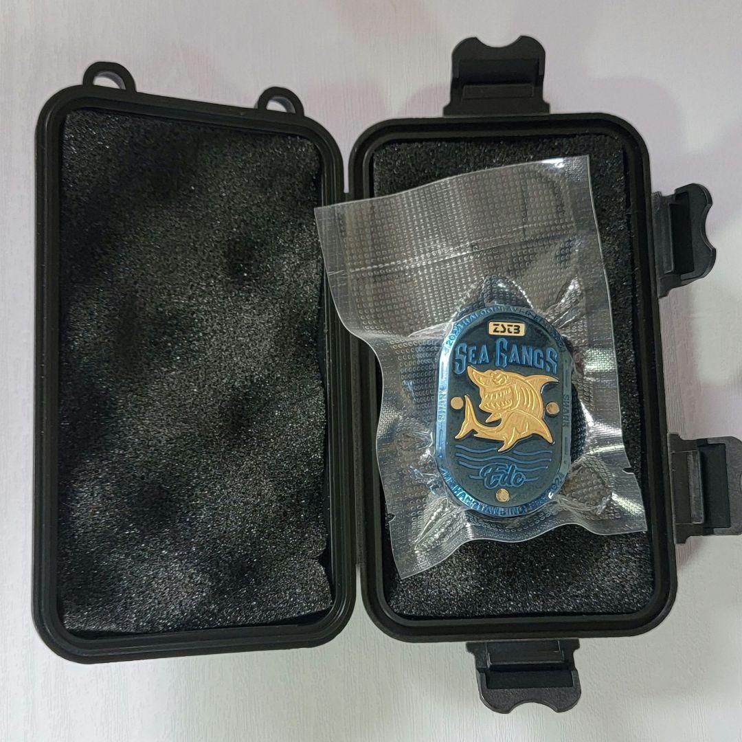 新品未開封 フィジェットトイ スライダー EDC Shark シャーク ブルー