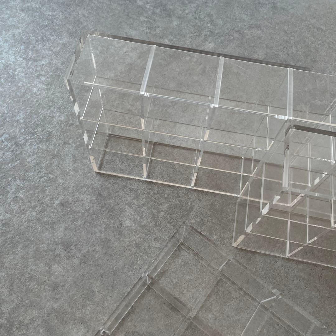 新品同様【無印良品】廃盤 レア アクリル コレクションケース