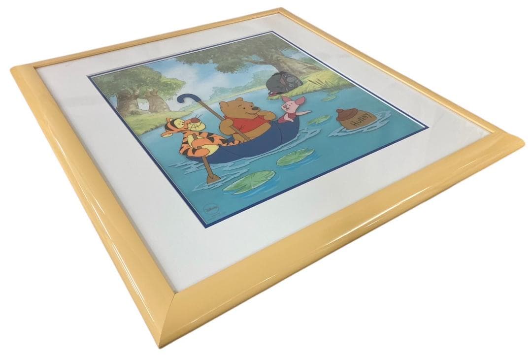★証明書あり・5000枚限定★ くまのプーさん ハニーハント セル画 額装