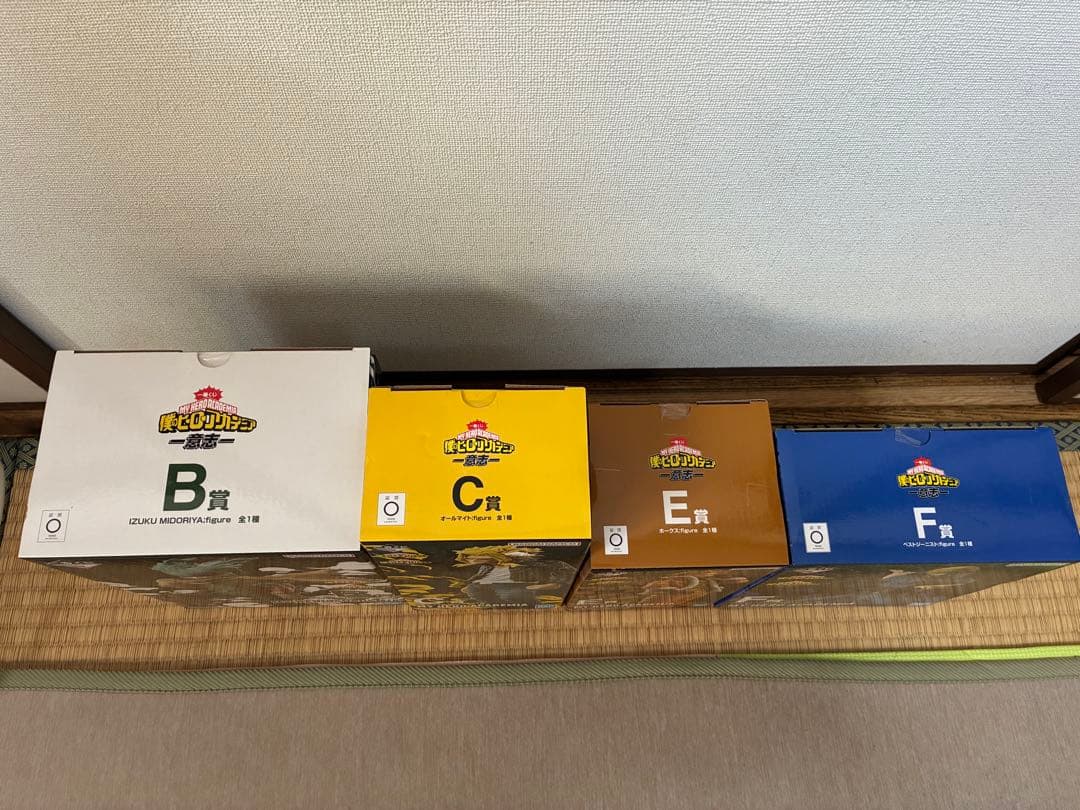 バラ売り可　僕のヒーローアカデミア 意思 1番くじフィギュア　B C E F