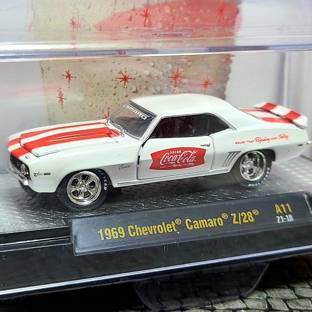 M2マシーン　コカ・コーラ　シボレー　カマロ　レトロパッケージ　1/64