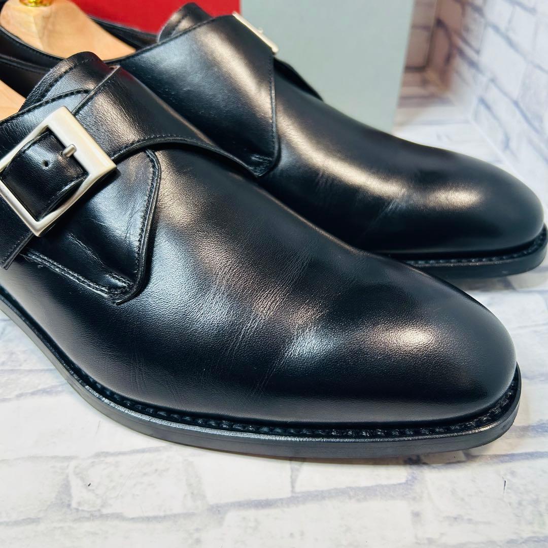 【日本製/未使用級】REGAL 08JR シングルモンクストラップ 25cm