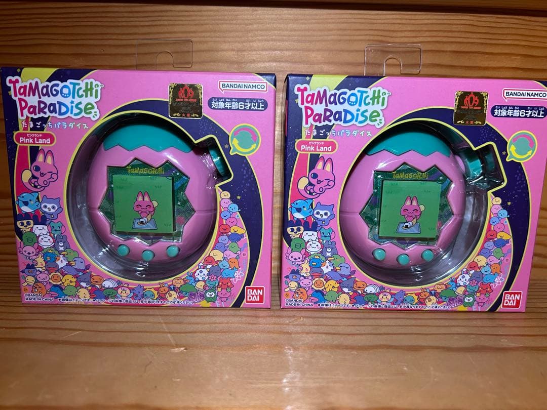 たまごっちパラダイス Pink Land 2台セット　新品、未使用