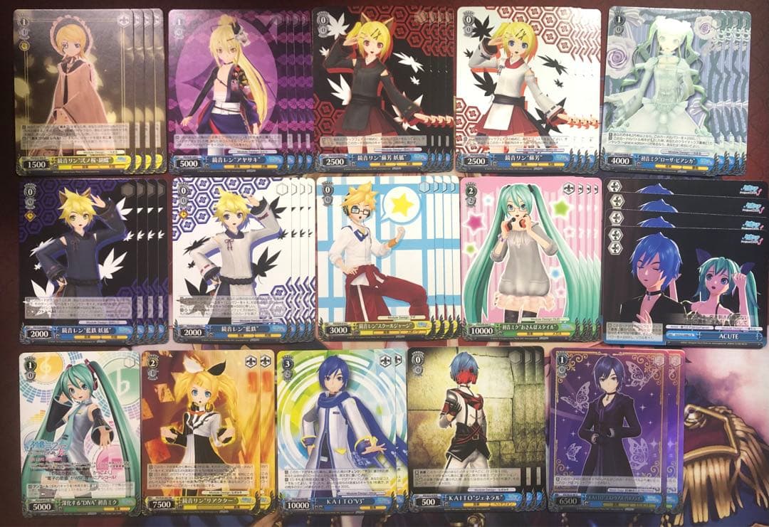 ヴァイスシュヴァルツ 初音ミク Project DIVA 鏡音レン 鏡音リン