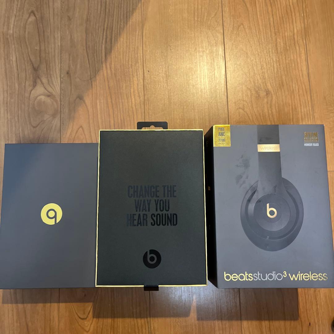 バンバンBeats Studio3 Wireless ミッドナイトブラック