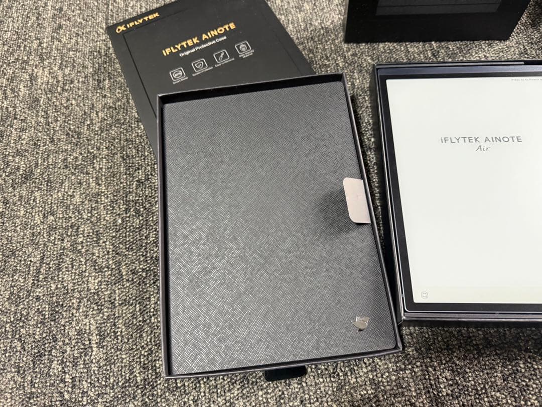 【ほぼ未使用】 iFLYTEK AINOTE Air 2 電子ノート カバー付き