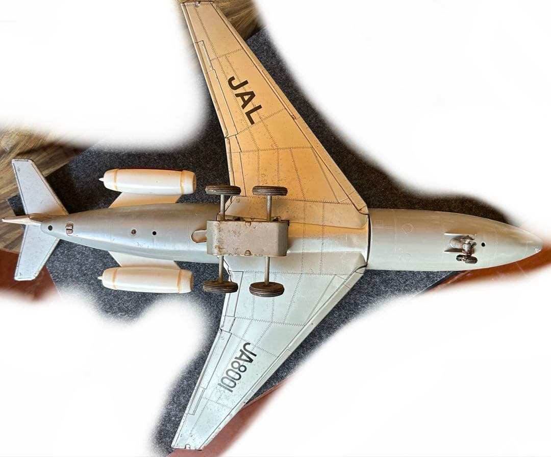 JAL ボーイング 727 JA8001 当時物　レトロ　昭和　ブリキ　ジャル
