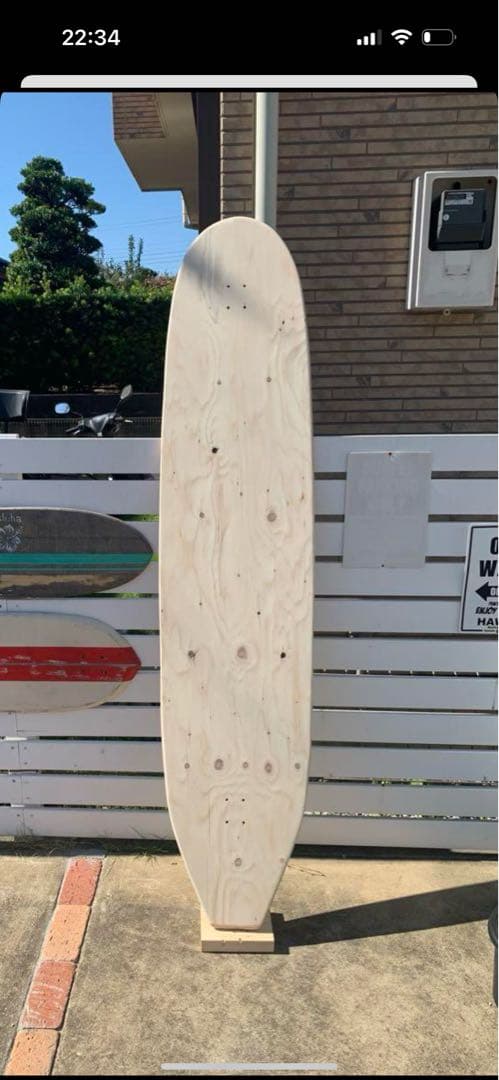 ロングサーフスケートボード　1800ミリ
